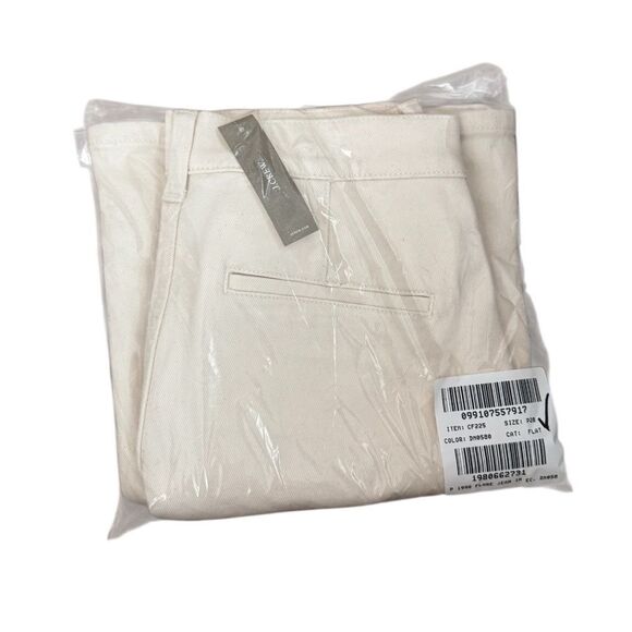 NWT J CREW Petite high-rise flare jean in Ecru Wash - Picture 10 of 10